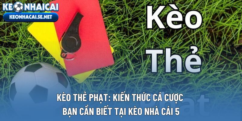 Kèo Thẻ Phạt: Kiến Thức Cá Cược Bạn Cần Biết Tại Kèo Nhà Cái 5